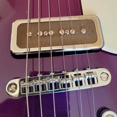 Gretsch G5210T-P90 Electromatic Jet Two 90 (DylanTalksTone) with Laurel FB in Amethyst image 20