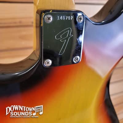 1966 Fender Jazzmaster with Fender OHSC - 3-Tone Sunburst, 8lbs image 8