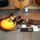 2021 Gibson Custom Shop '59 ES-335 Dot Historic Reissue Semi-Hollow Electric Guitar Sunburst + COA OHSC