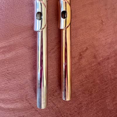Muramatsu Handmade Flute Model #24315 with Additional 9kt Gold-plated Head Joint image 4