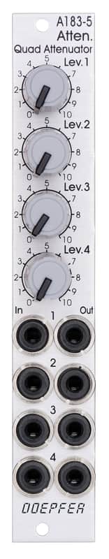 DOEPFER A-183-5 PASSIVE QUAD ATTENUATOR : BRAND NEW :  [DETROIT MODULAR] image 1