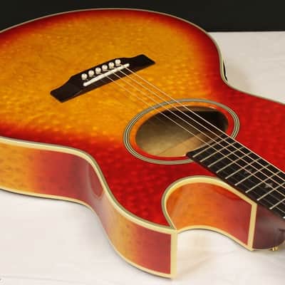 2003 Epiphone PR7E Acoustic-Electric Guitar w/ HSC, Very Good Condition! #24428 image 6