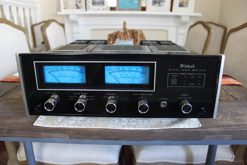 McIntosh MC2155 150-Watt Stereo Solid State Power Amplifier image 1