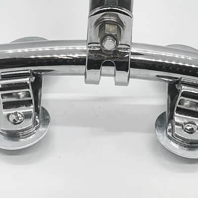 Ludwig Vintage 60s #782-1 Script Logo "Rztcheted Teeth" Rail Consolette Tom Holder - LRC-704 image 5