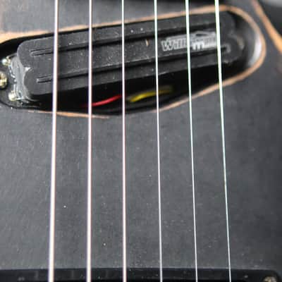 1989 Kramer ProAxe Standard Distressed Matte Black SEE DESCRIPTION image 5