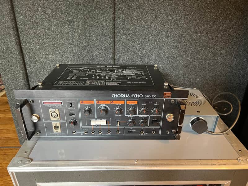 Roland SRE-555 Chorus Echo 1980 - 1984 - Black image 1