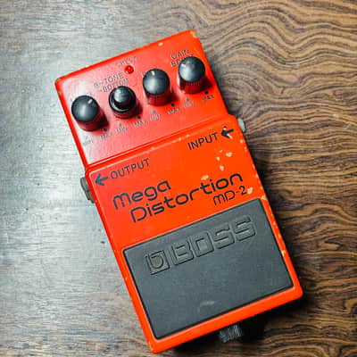 Boss MD-2 Mega Distortion Pedal | Reverb