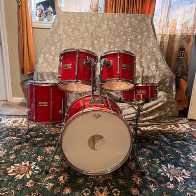 Immagine Sonor Force 1000 Made In Germany 1990's - High Gloss Red - 3