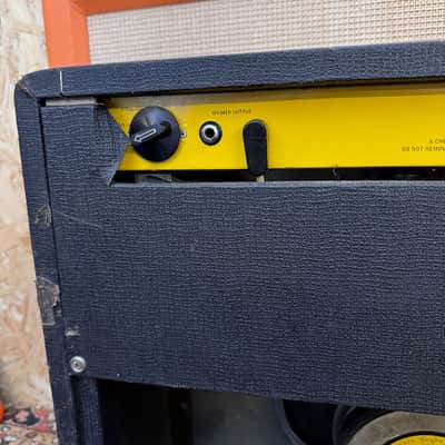 Vintage 1970s *1973* Carlsbro 50 Top Guitar Valve Amplifier 1x12 Combo Powertone imagen 9