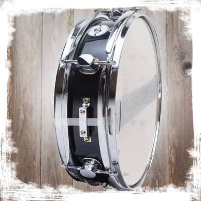 Griffin Snare Drum 13" x 3 - 5" -  Piccolo 100% Poplar Wood Shell with Black Finish and Coated Drum Head - Professional Drummers Percussion Instrument with Bright Tone and Brilliant Attack image 8