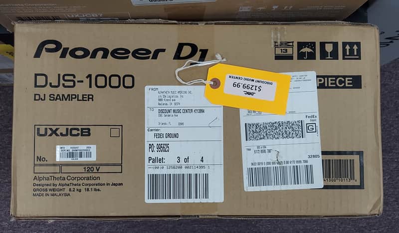 Pioneer DJS-1000 Standalone Performance DJ Sampler | Reverb