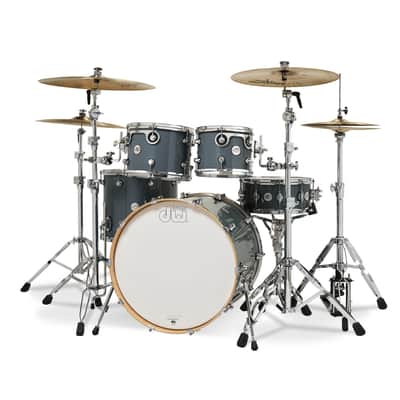 DW Design Series 4-piece Shell Pack - Steel Grey image 9