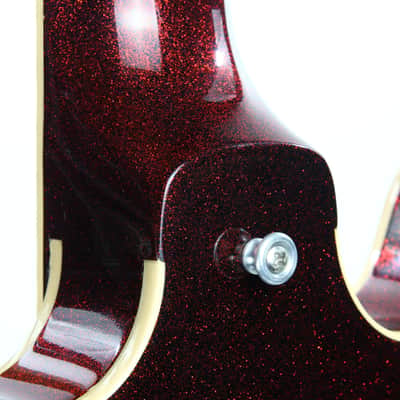 2008 Gibson Custom Shop 1963 ES-335 Red Sparkle -- MATCHING HEADSTOCK, Historic '63 Reissue, Block Inlays image 18