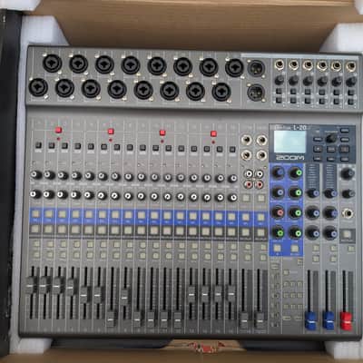 Zoom LiveTrak L-20 Digital Mixer / Recorder 2010s - Grey / Blue image 1