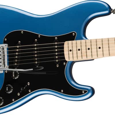 Fender Squier Affinity Series Stratocaster MN - Black Pickguard - Lake Placid Blue image 24