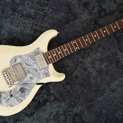PRS Paul Reed Smith Lightweight 6.6LB S2 Standard 22 Dots Inlay Gloss Antique White Custom Pickguard Aged pickups image 1