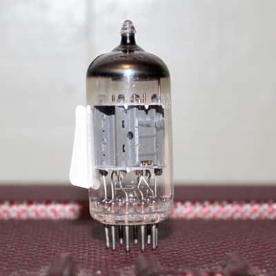 MULLARD BLACKBURN ECC83 12AX7 I61 SHORT PLATE COPPER GRID POST TEST NOS+ VINTAGE 1963 image 2