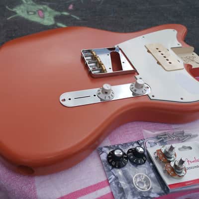 Warmoth Jazzcaster BODY project, parts. Tele - Jazzmaster hybrid image 2
