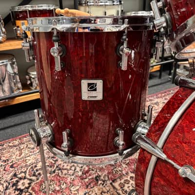 10"-12"-14"-20"-14" Designer Series Maple Light Drum Set - Cherry Birdseye Maple image 9