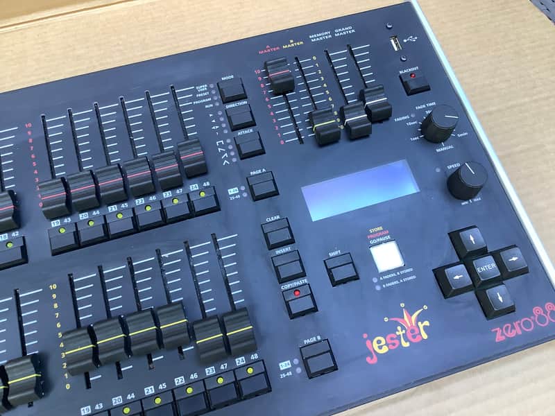 Zero Zero88 Jester 24/48 Lighting Mixer Console DMX 48 image 1