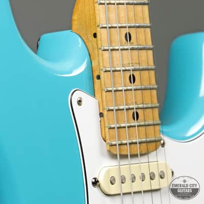 Warmoth Partscaster w/ 1958 Fender Stratocaster Neck image 4