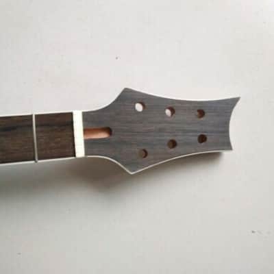 Paul Reed Smith Style Kit Clone/copy Custom 22 Semi Hollow 2016 Maple Top Raw Mahagony Back image 2