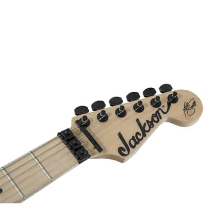 Jackson X Series Signature Adrian Smith SDXM 6-String, Black Pickguard, Maple Fingerboard, San Dimas Body, Bolt-On Maple Neck Electric Guitar (Right-Handed, Snow White) image 5