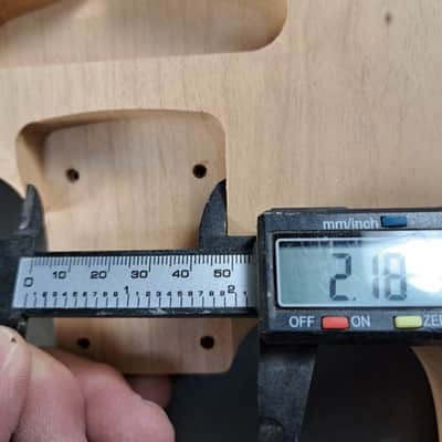Unfinished Alder SSS Hardtail guitar body - fits Fender Strat Stratocaster necks J2476 image 9
