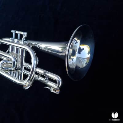 Custom Schilke Chicago XA1 English style cornet mouthpiece gamonbrass image 6
