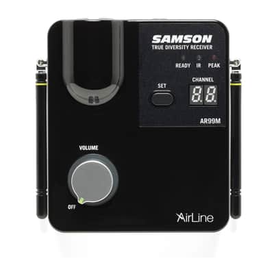 Samson AirLine AWXm Wind Instrument Wireless Microphone System with HM60 Horn Mic (ATX/AR99m) - K Band image 3