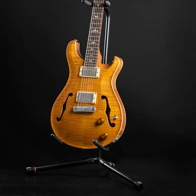 2008 PRS Hollowbody II Amber Archtop Pickups Rare image 12
