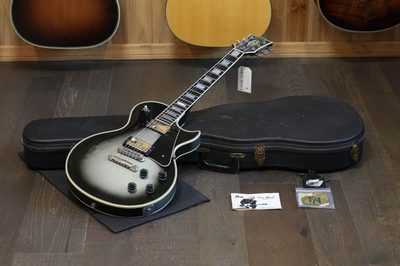 Case Queen! 1982 Gibson Les Paul Custom w/ Tim Shaw PUPs Electric Guitar Silverburst + OHSC image 1