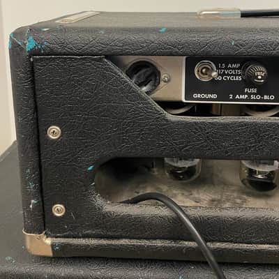 Fender Bassman - Blackface Head and Cabinet 2X12" - JBL E120-8 Speakers image 6