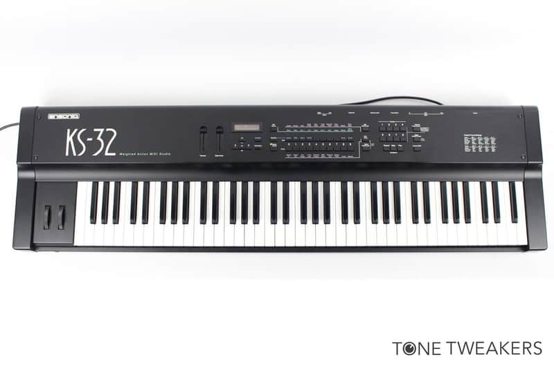 鍵盤楽器 ensoniq ks-32 動作良好】ENSONIQ KS-32 エンソニック シンセサイザー - メルカリ