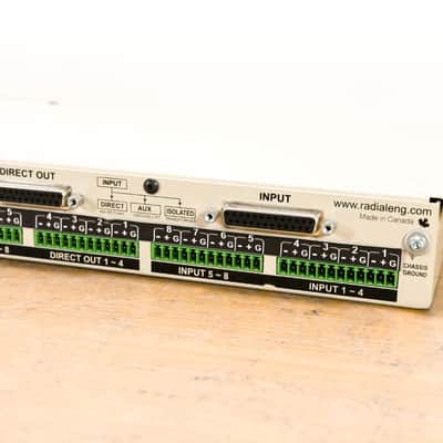 Radial Engineering OX8-j Jensen-Equipped 8-Channel Microphone Splitter CG011Q6 image 8