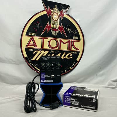 TC Electronic SCF Stereo Chorus+ plus Pitch Modulator & Flanger Pedal with Box 2000s image 1