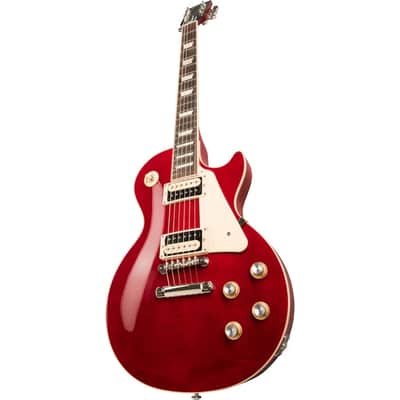 Gibson Les Paul Classic Electric Guitar - Translucent Cherry image 3