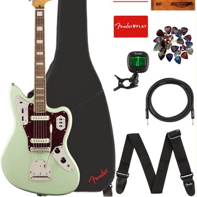Fender Squier Classic Vibe '70s Jaguar - Surf Green w/ Gig Bag image 1