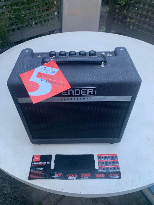 Fender Bassbreaker 007 7-Watt 1x10" Guitar Combo 2016 - 2024 - Tweed image 1