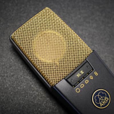 AKG C414 XLII Large Diaphragm Multipattern Condenser Microphone 2010s - Black image 4