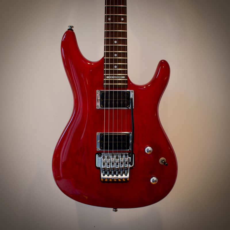 Ibanez JS100-TR Joe Satriani Signature 1994 - 2008 - Transparent Red image 1