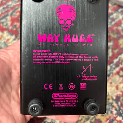 Way Huge WHE205PK Saucy Box Overdrive Limited Edition 2019 - Pink / Black image 2