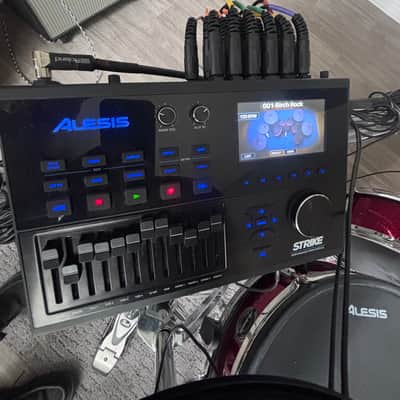 Alesis Strike Pro Kit Electronic Drum Set 2010s - Red Sparkle image 5