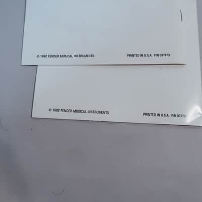 Fender Jazz Bass Precision Bass 1994 Bridge Cover & Tags image 15