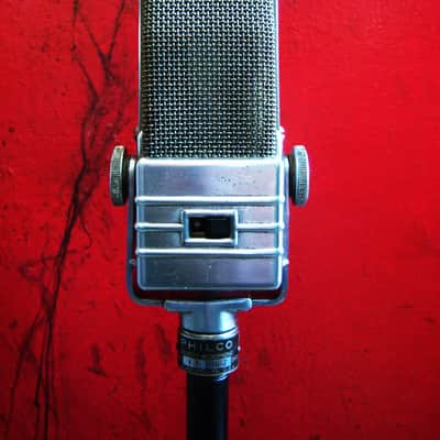 Vintage RARE 1940's Philco / Electro-Voice V-1 Ribbon "Velocity" Microphone with newer stand image 4