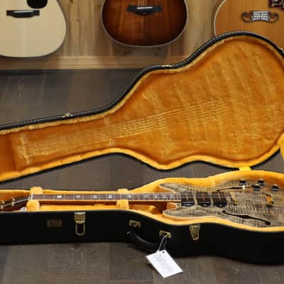 Unplayed! 2023 Gibson Custom Shop 1964 Reissue ES-335 M2M 3x P90 Semi-Hollow Electric Guitar Trans Ebony Black + OHSC image 22