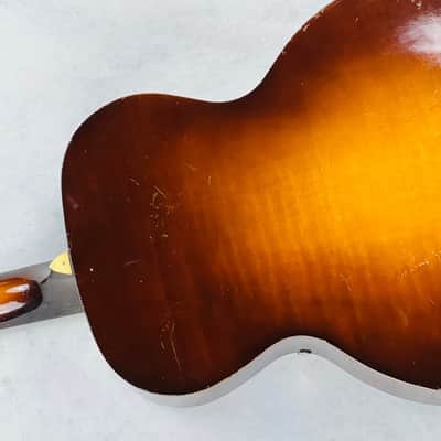 S.S. Stewart Archtop Guitar 1940s - Sunburst image 14
