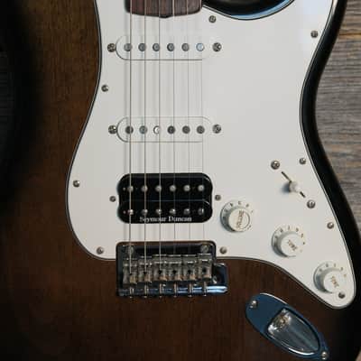 Used Fender Custom Shop '62 Reissue HSS Stratocaster NOS Ebony Transparent w/HSC image 2