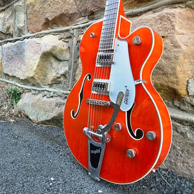 2021 Gretsch G5420T Electromatic - Hollowbody - Single cut - Bigsby - Orange Stain - w/Gig Bag image 3