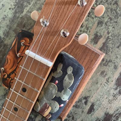 Taconic #232 4 String Electric Cigar Box Mandolin - Punch Gran Puro Toro - Video image 6